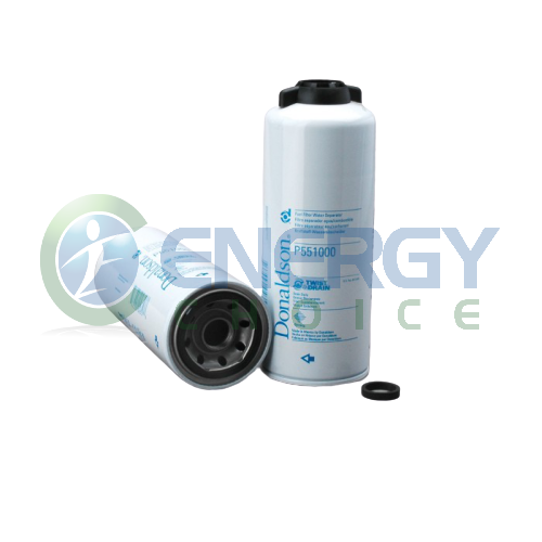 Fuel Filter, Water Separator Spin-On Twist&Drain, Donaldson, P551000